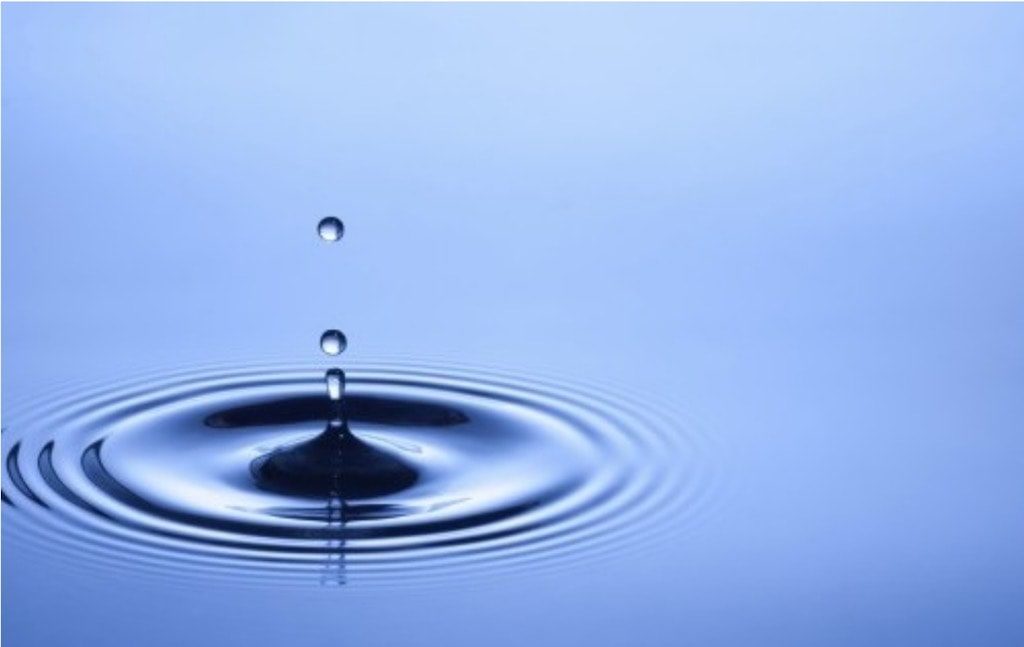drop of water drop of water